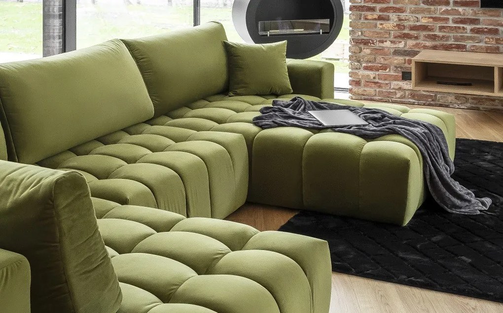 Coltar living extensibil Bonito – L350 x l170 x h85 cm