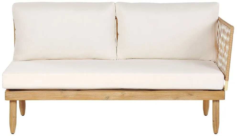 Set mobilier de grădină Crema (lemn deschis). 1078513
