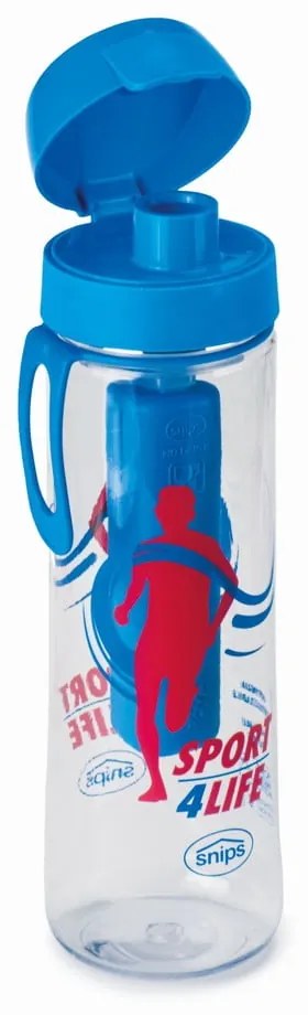 Sticlă de apă cu infuzor Snips Sport, 750 ml, albastru