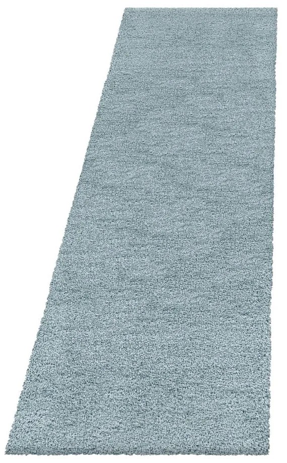 Covor tip traversă albastru 80x250 cm Fluffy – Ayyildiz Carpets