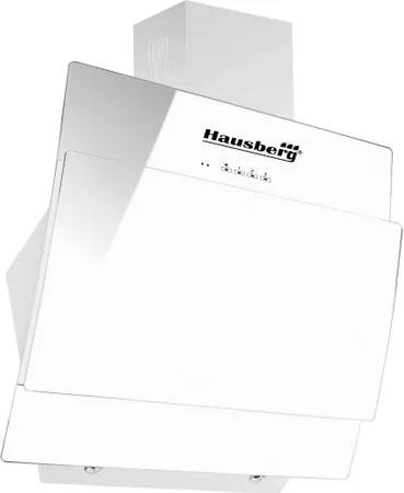 Hota Incorporabila decorativa Hausberg , Putere de absorbtie 650 mc/h, 60 cm, Touch control, Filtru aluminiu, Alb HB-1390
