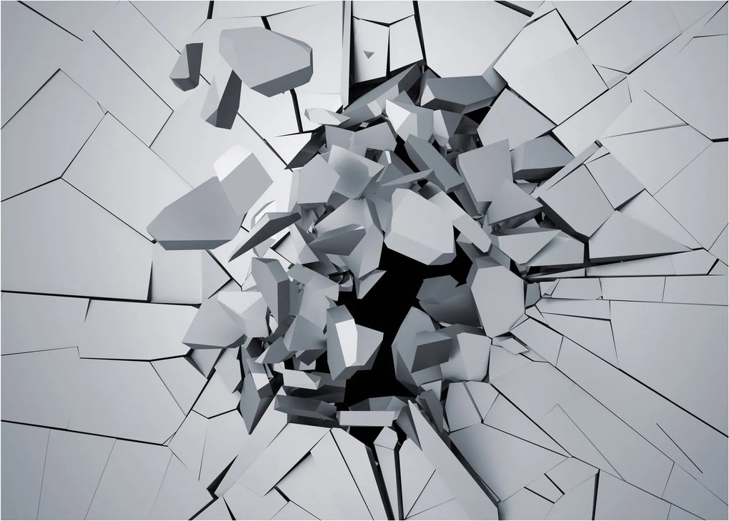 Tablou abstracție 3D (70x50 cm)