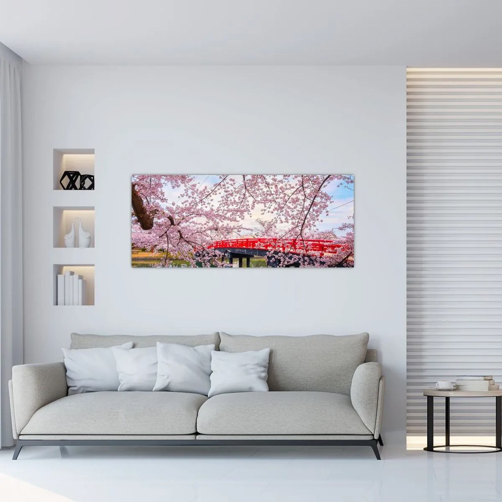 Tablou - Hirosaki, Japonia (120x50 cm)