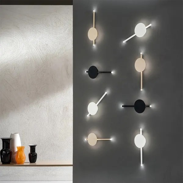 Ondaluce - Aplică LED dimabilă de perete JAMES LED/16W/230V aurie