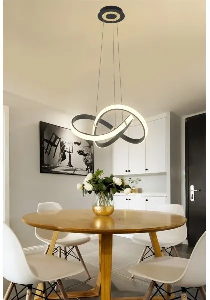 Lustră LED dimabilă pe cablu Wofi 6134-104 INDIGO LED/44W/230V