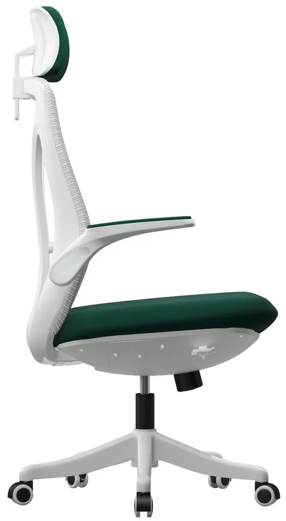 Scaun ergonomic Tania-H, Spătar Mesh, Gri/Verde
