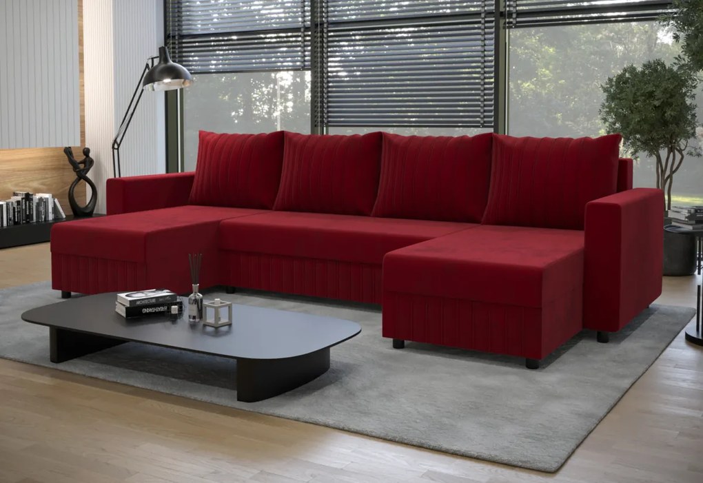 Supermobel Canapea in forma de U PARK, 302x83x144, rivera 16