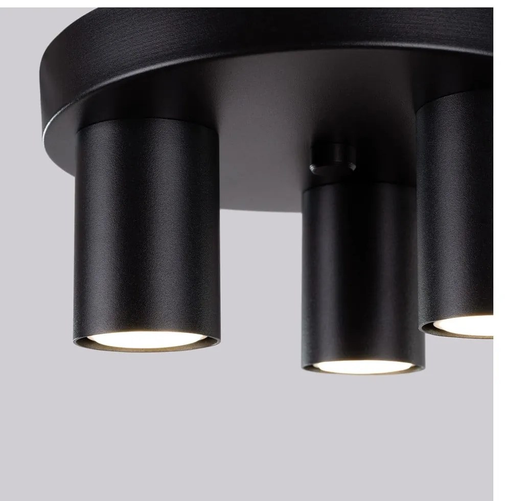 Plafonieră neagră Castro – Sollux