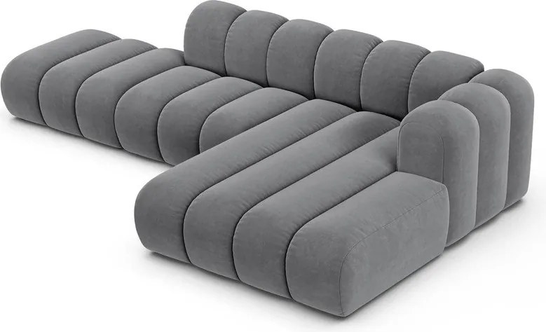 Colțar gri deschis (colț dreapta) Lupine – Micadoni Home