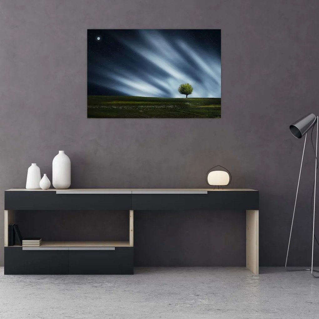 Tablou -Aurora boreală (90x60 cm)