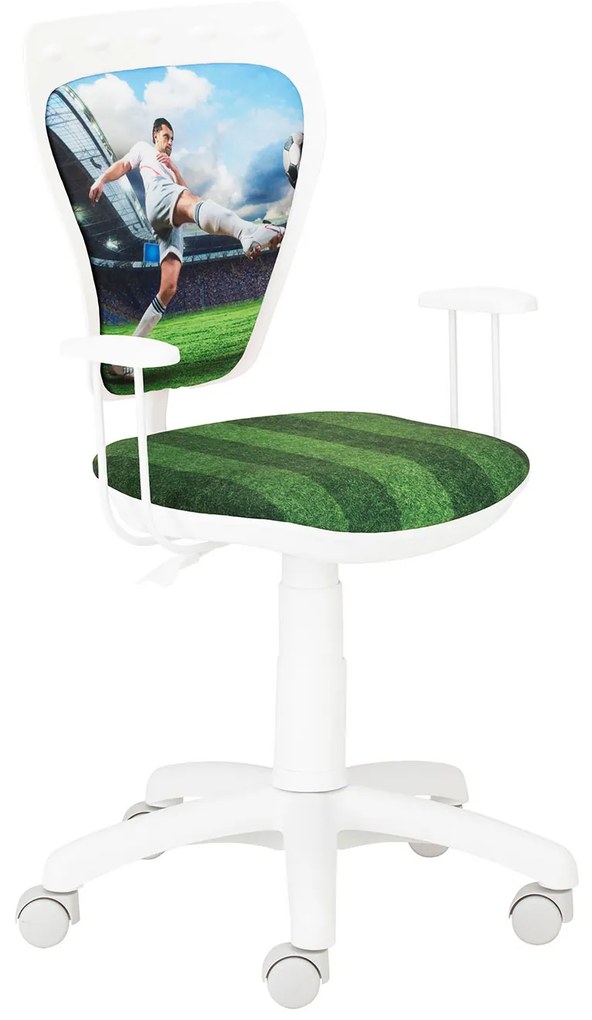 Scaun Ministyle White Football