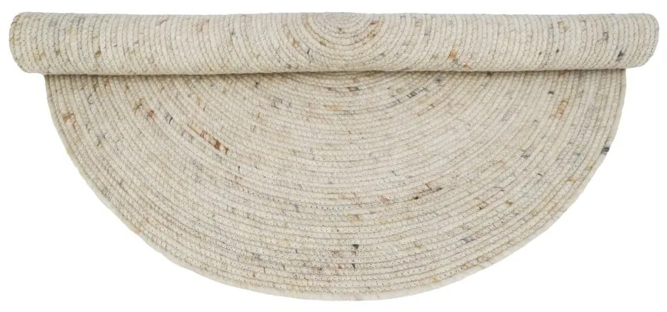Covor pentru copii crem ø 110 cm Neethu Avoine – Nattiot