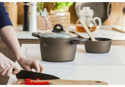 Valdinox Aurum Cratiță cu suprafață antiaderentă cu capac, 20 cm, 3,2 l