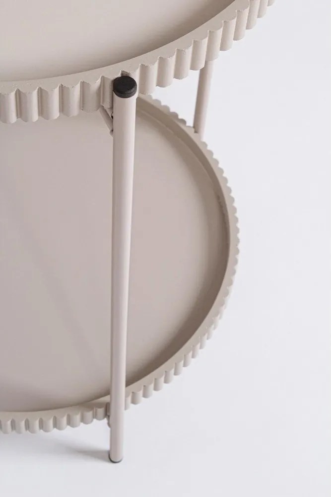 Măsuță auxiliară rotundă din metal ø 42 cm Herdys – Yes Everyday