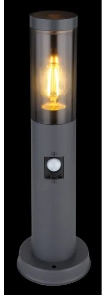 Lampă de exterior cu senzor BOSTON 1xE27/15W/230V 45 cm IP44 Globo 3158SAS