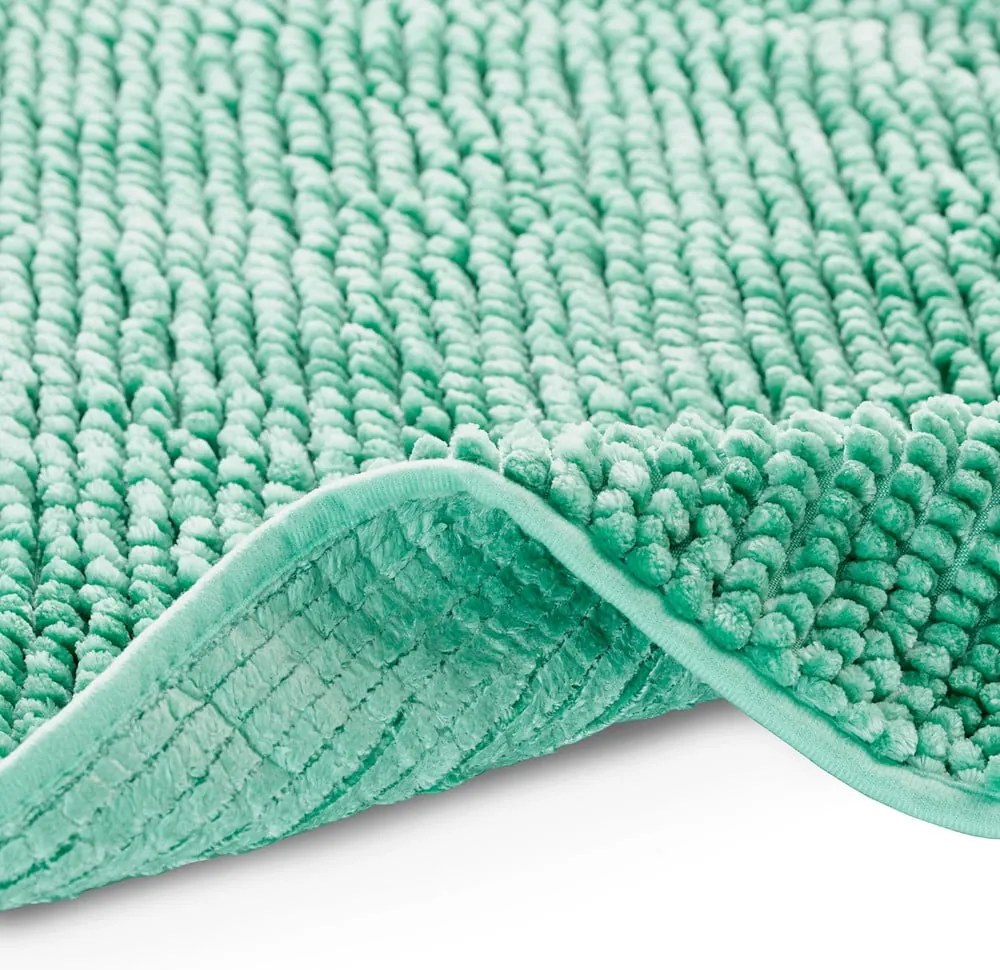 Covoraș de baie AmeliaHome Bati, 70 x 120 cm, turcoaz