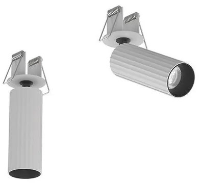 Spot LED incastrabil, directionabil design modern Yone 36 alb