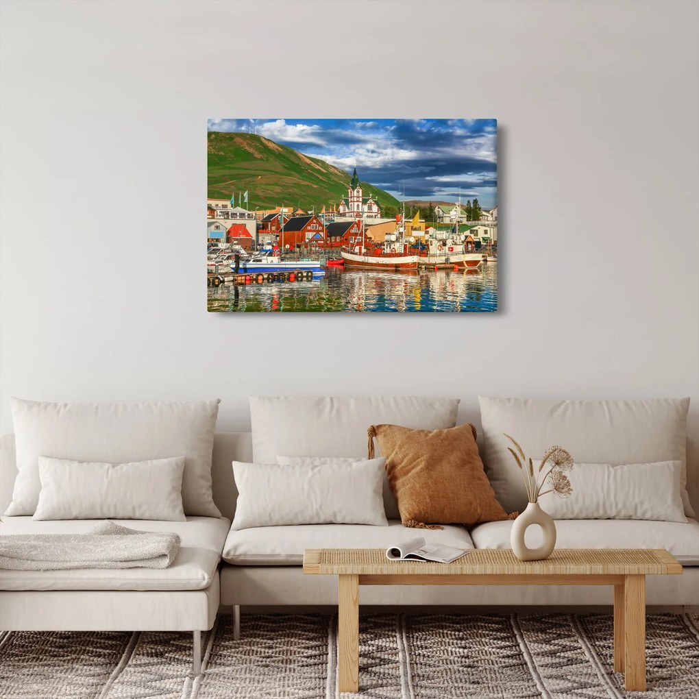 Tablou - Húsavík (90x60 cm)
