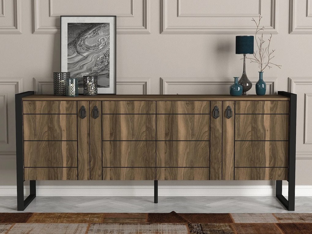Consolă Lost Console - Walnut