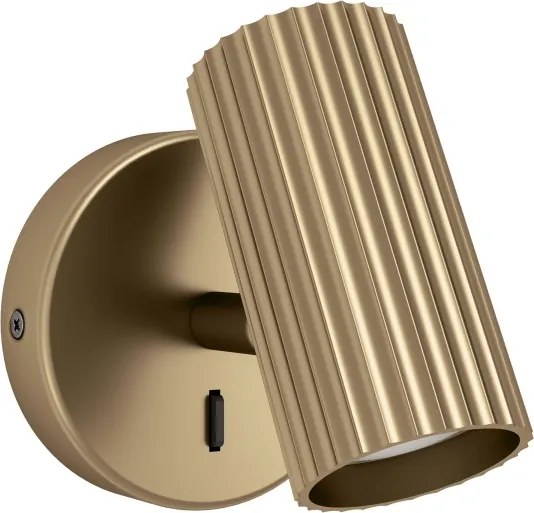 Eglo 902033 - Aplica de perete PORTILLO, spot 1xGU10/5W/230V, aurie