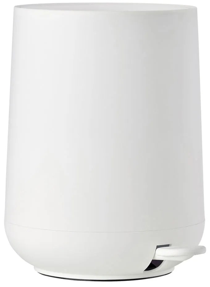 Coș de gunoi alb din plastic 3 l Nova – Zone