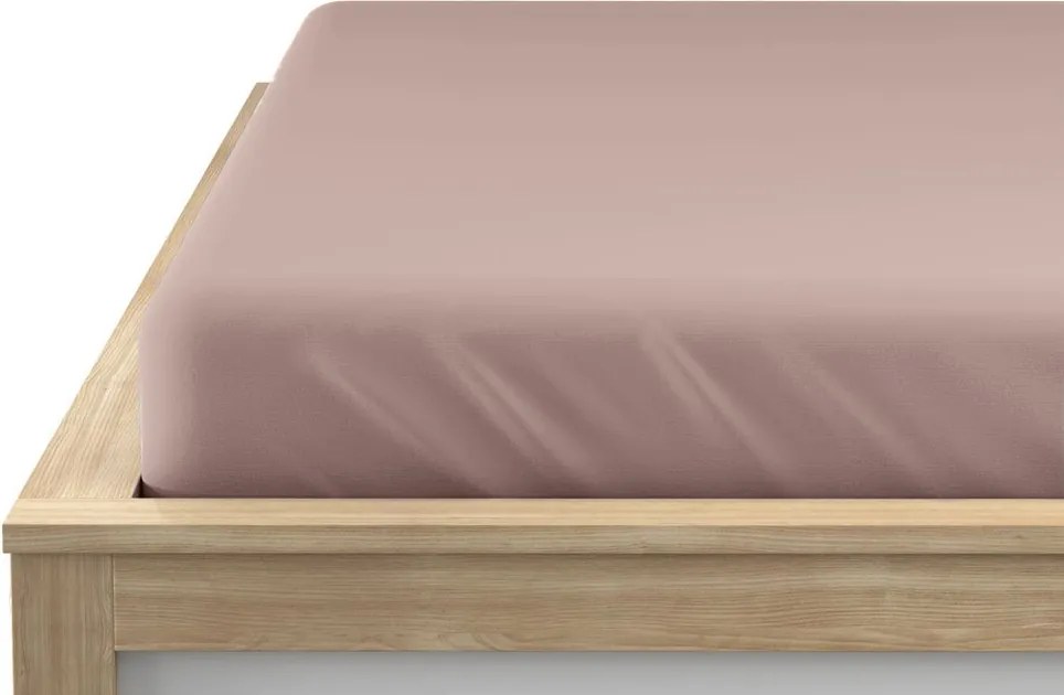 Cearsaf Jersey cu lycra mov 90 x 200 cm