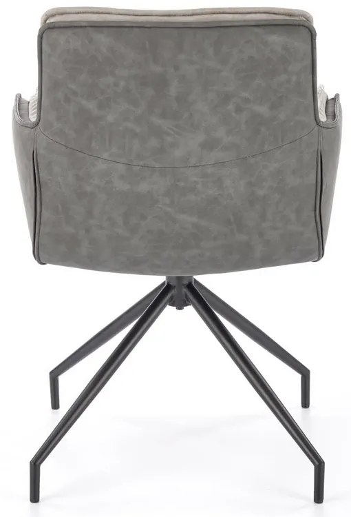 Scaun de bucaterie Ormond, gri