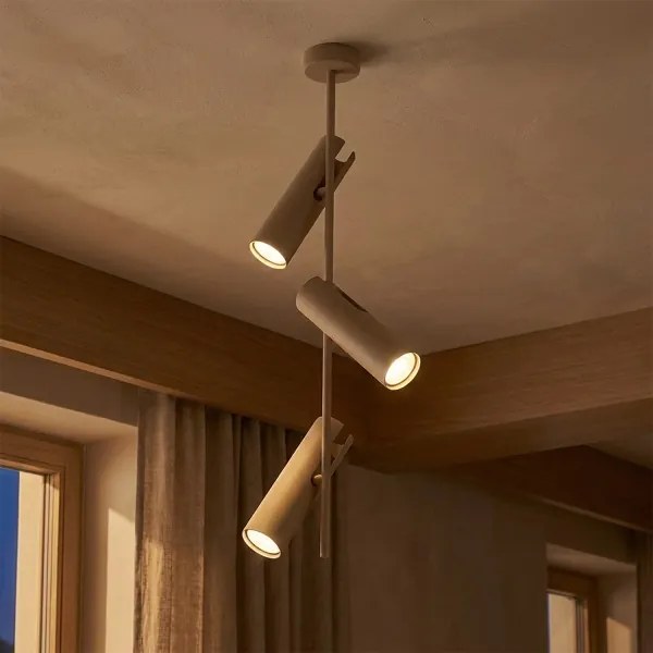 Brilagi - Candelabru LED RGBW reglabil pe tijă BRANCH 3xGU10/6,5W/230V bej