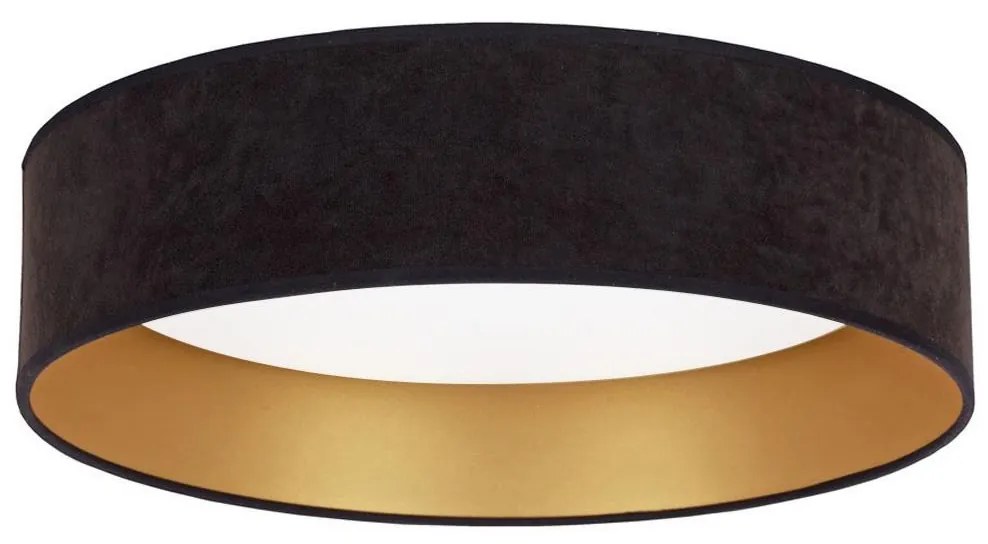 Plafonieră LED Brilagi VELVET LED/24W/230V 3000/4000/6400K negru/auriu