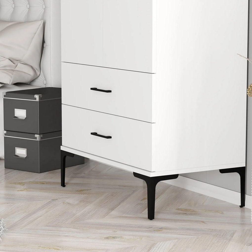 Dulap de haine Kiara T (Alb). 1088336