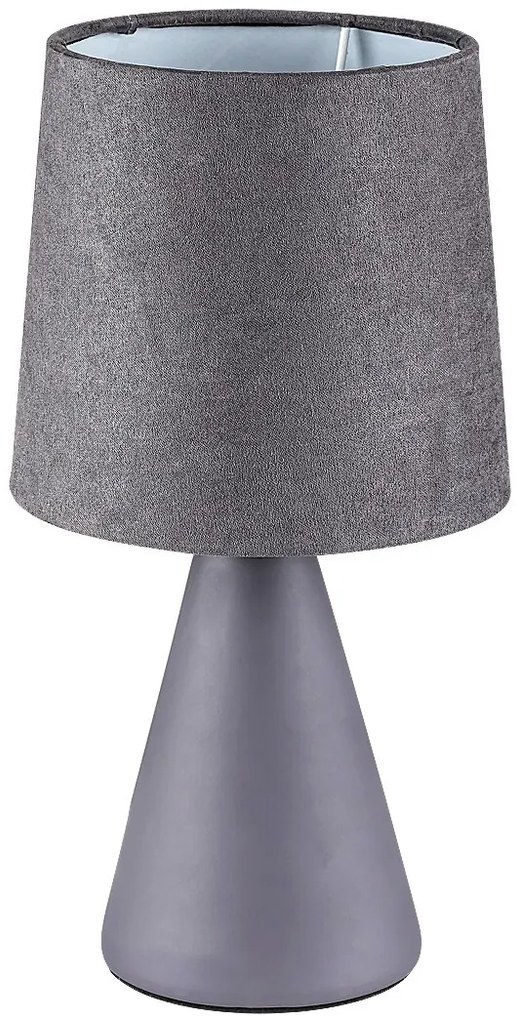 Veioza / Lampa de masa design modern Nalani gri