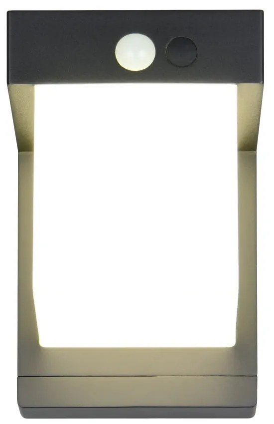 Corp de iluminat pentru exterior LED, de perete, solar (înălțime 14 cm) Colombo – Trio