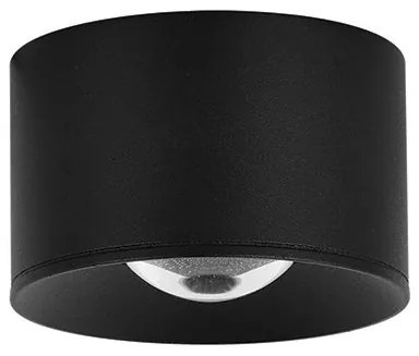 Plafoniera LED pentru iluminat exterior, design modern IP54 Rengo negru 6,5cm