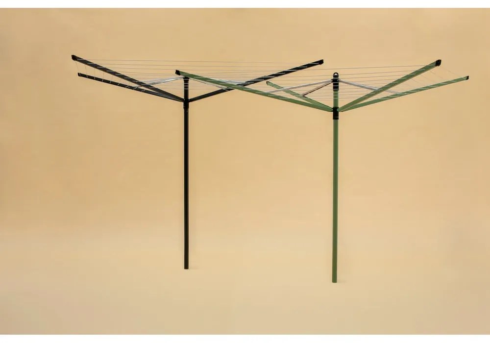 Uscător de rufe gri antracit pentru grădină 50 m Topspinner – Brabantia