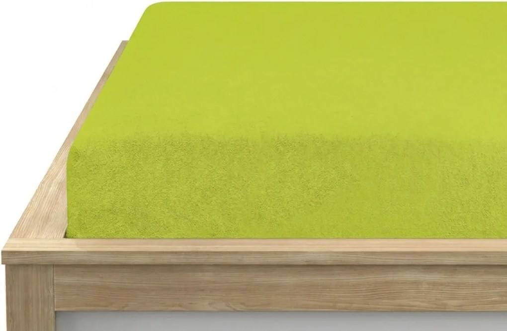 Cearsaf frote PREMIUM limetkov 140x200 cm
