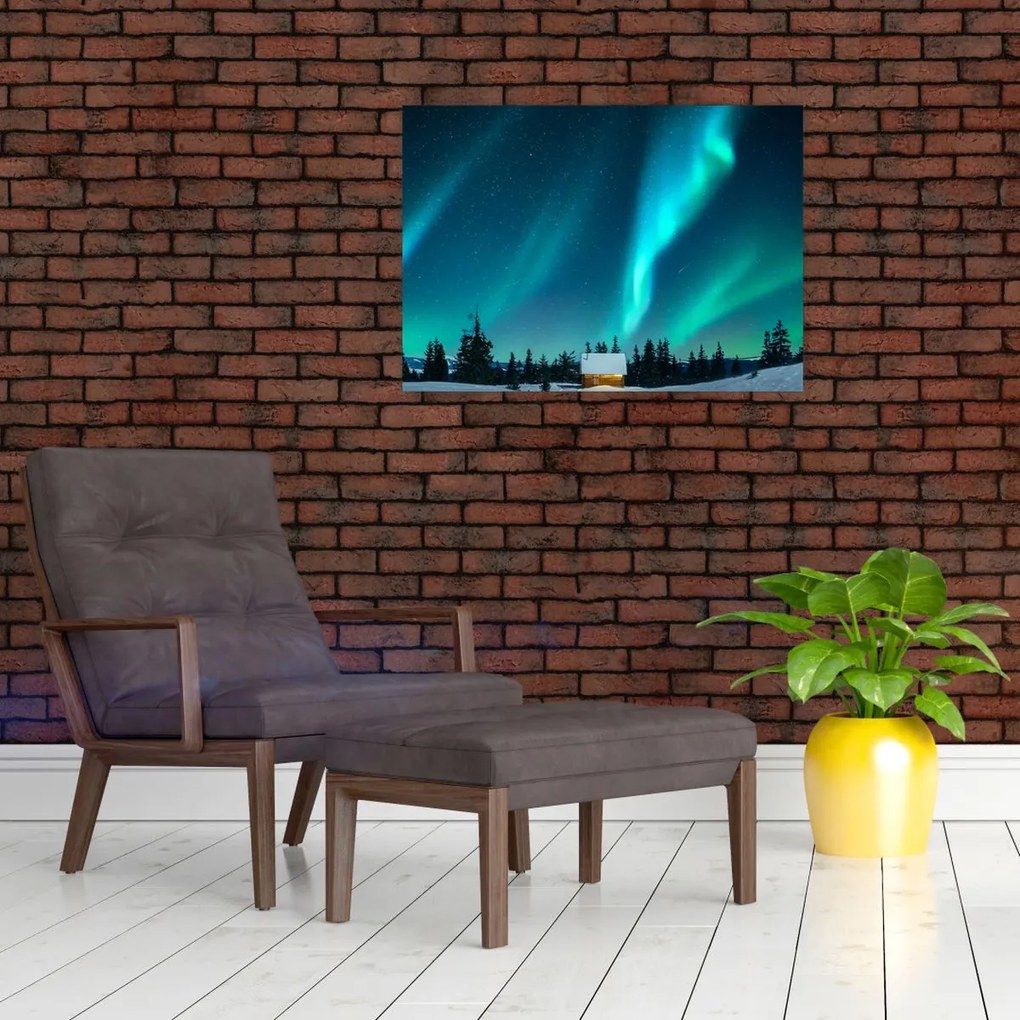 Tablou - Aurora Boreală (70x50 cm)