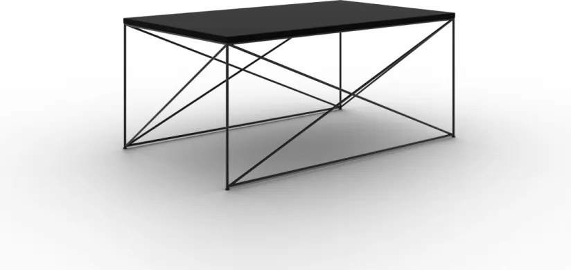 Masuta de cafea, Dante 2, ADRK Furniture (Culoare: Negru / Negru)