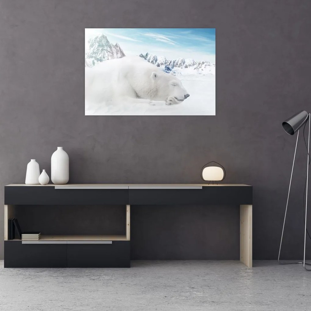 Tablou - Urs polar (90x60 cm)