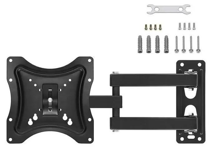 Suport TV de perete, reglabil, max 35 kg, 14 -42