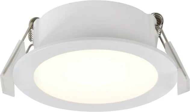 Set de 3 spoturi incastrabile baie IP65 LED Olea alb