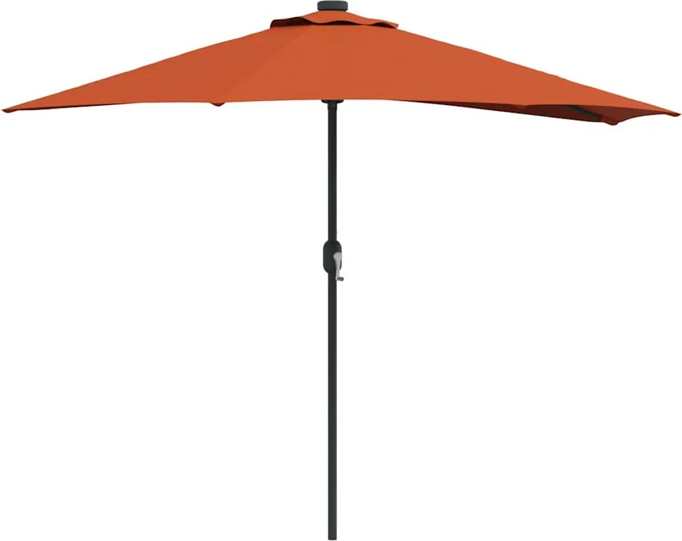 vidaXL Parasol de Grădină Terracota 294 x 150 x 224 cm
