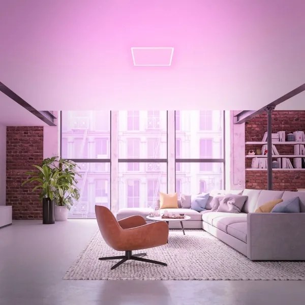 Briloner 7491-016-LED RGBW Lampă de tavan reglabilă SMART LED/22W/230V, 4000K + telecomandă, Wi‑Fi Tuya