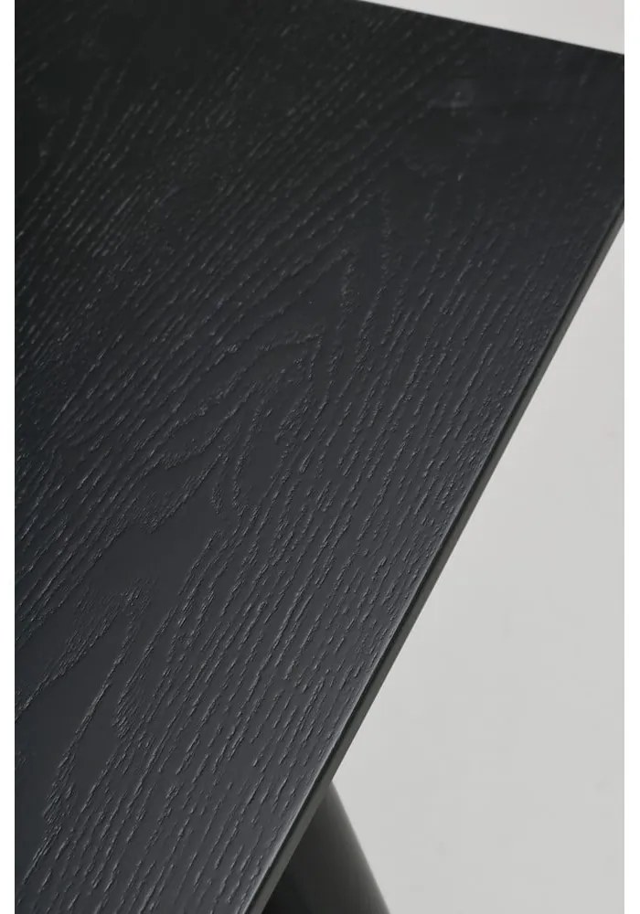 Masă de dining Rowico Lotta, 180 x 90 cm, negru