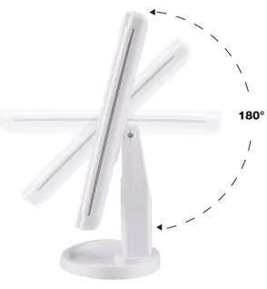 Beper - Oglindă cosmetică cu iluminare LED, 4xAAA/5V