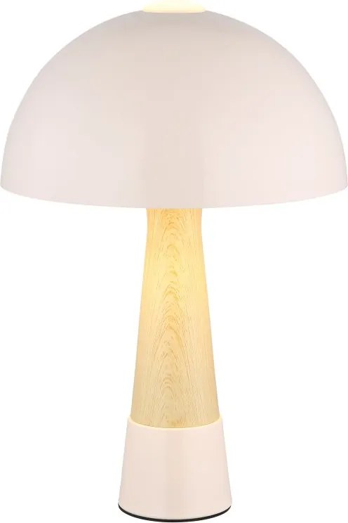 Veioza/Lampa de masa stil nordic PAULIN sampanie