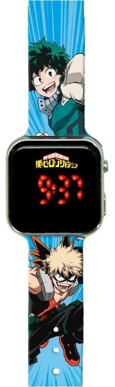 Academia de supereroi Fight ceas cu LED digital