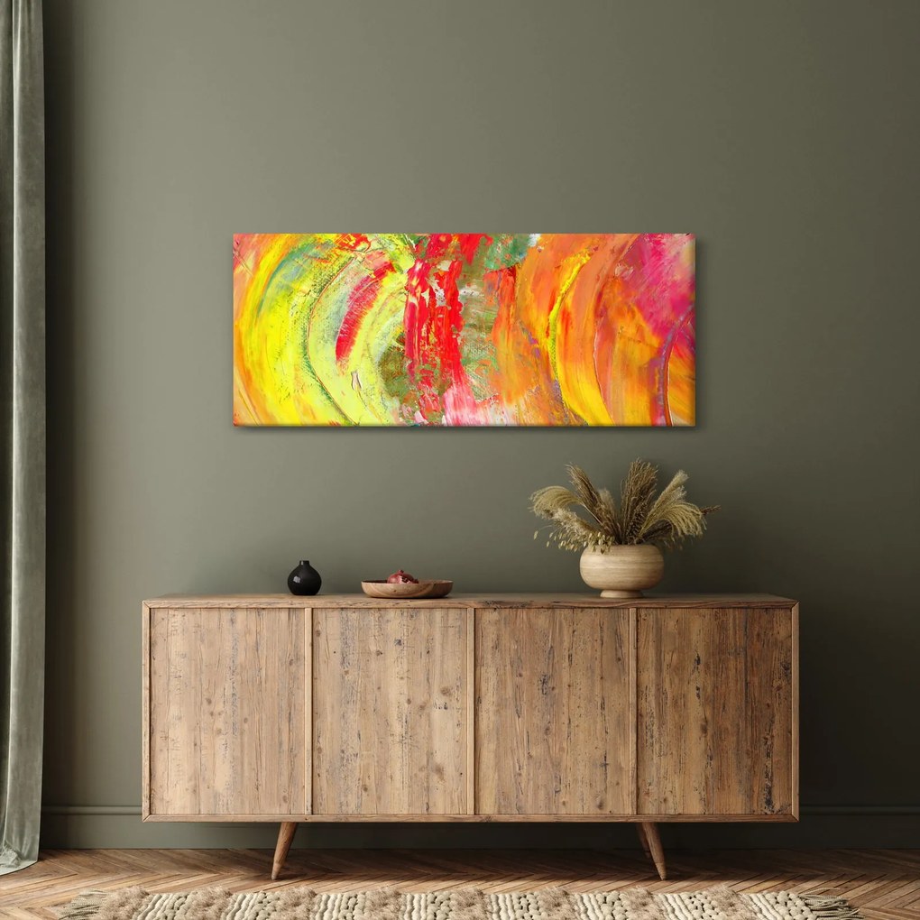 Tablou cu abstracție- pictura (120x50 cm)