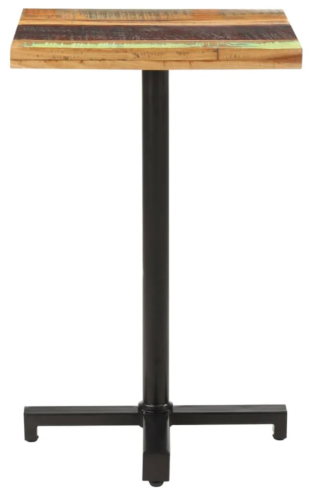 320286 vidaXL Masă de bistro, 50x50x75 cm, lemn masiv de acacia, pătrat