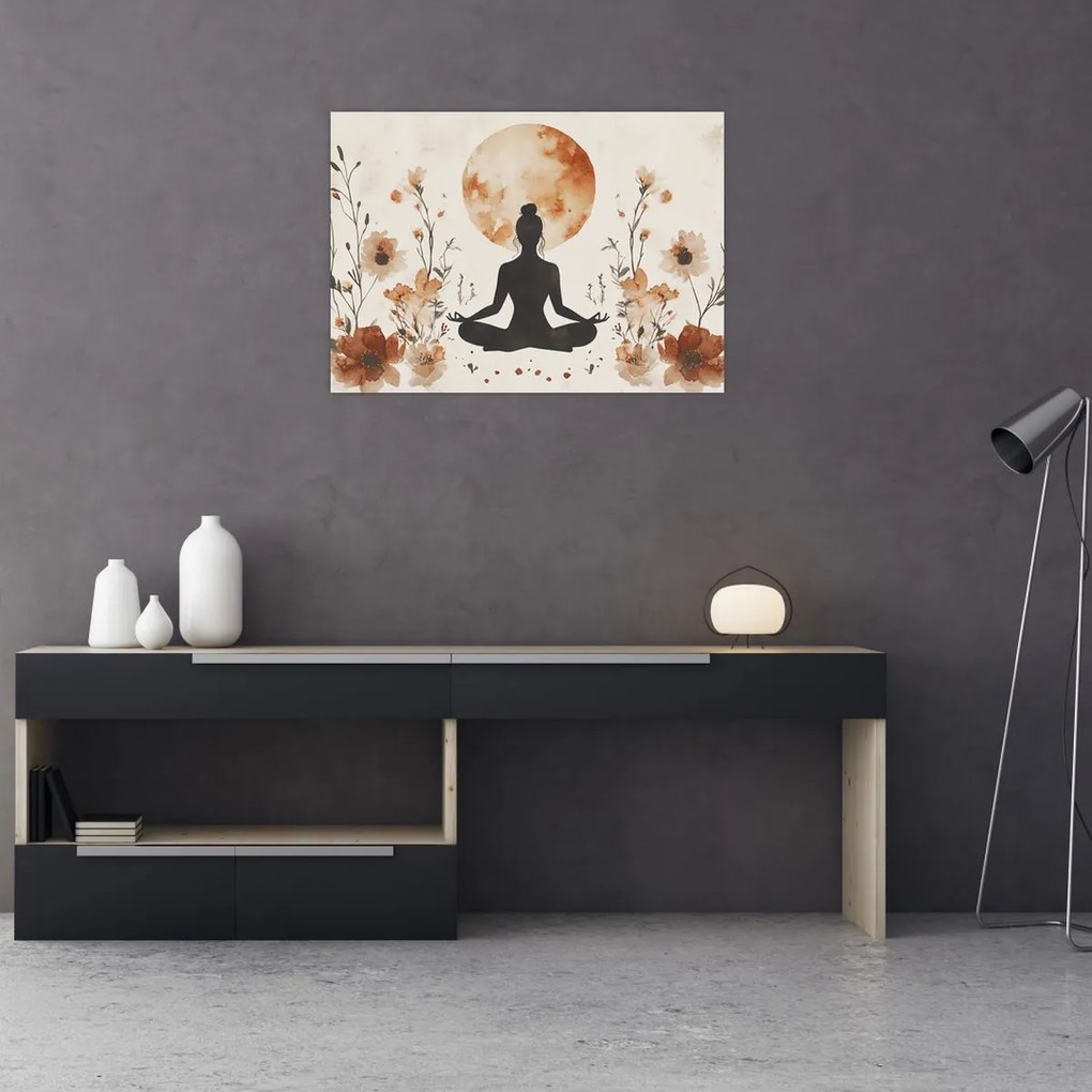 Tablou - Yoga Portocalie (70x50 cm)