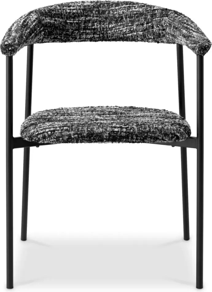 Set de 2 scaune design LUX Julio, Boucle sonata black
